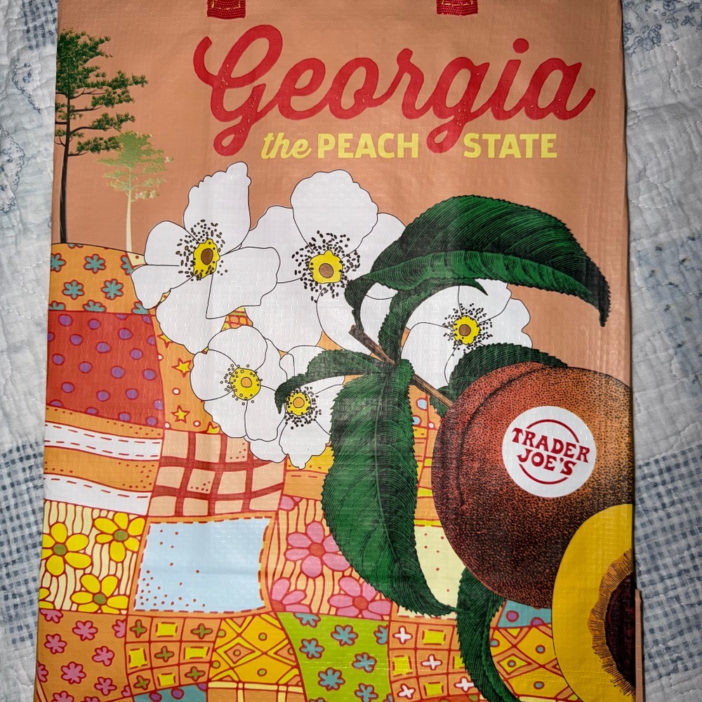 Trader Joe’s GEORGIA Reuseable Grocery Shopper Tote